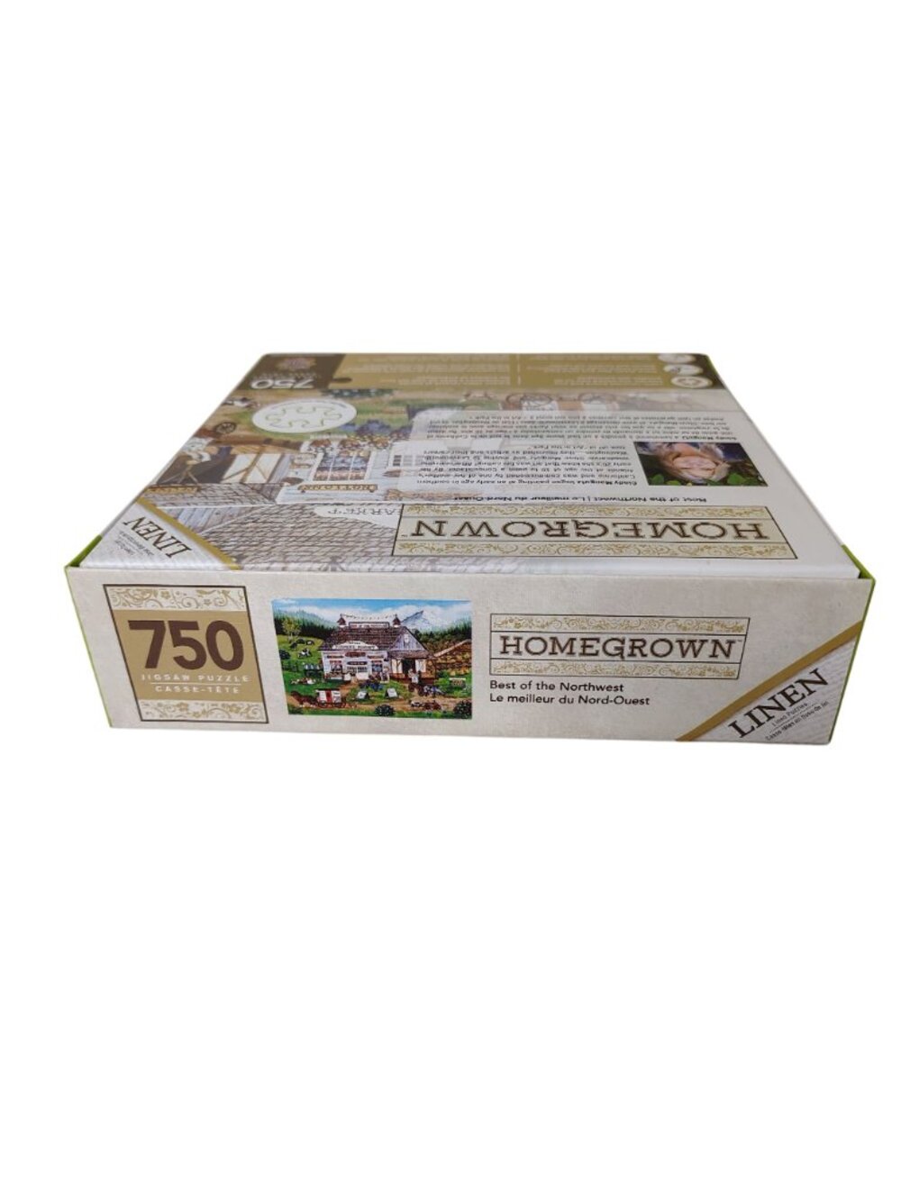 Masterpieces Homegrown 750-Piece Jigsaw Puzzle With Linen Finish with Poster - Picture 8 of 9
